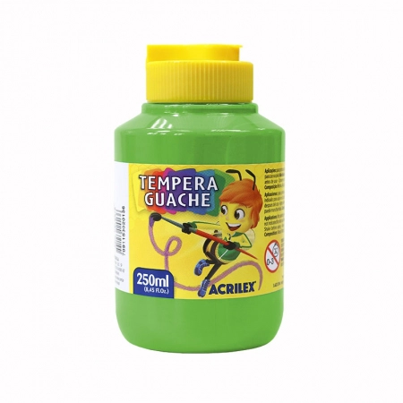 Tinta guache Verde Folha 250ml - 510 - Acrilex
