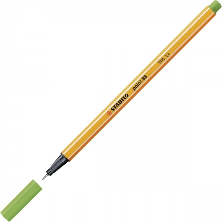 Caneta hidrográfica Fine Point 88/033 - Verde neon - Stabilo