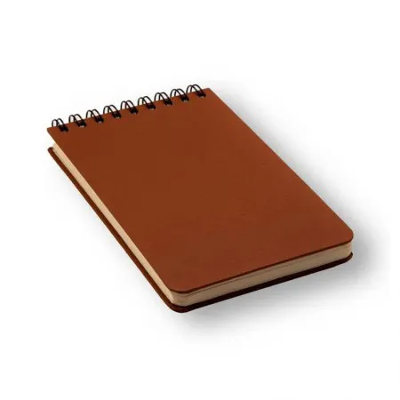 Bloco wire-o espiral pautado com 80 folhas Clássica Caramelo - Cicero