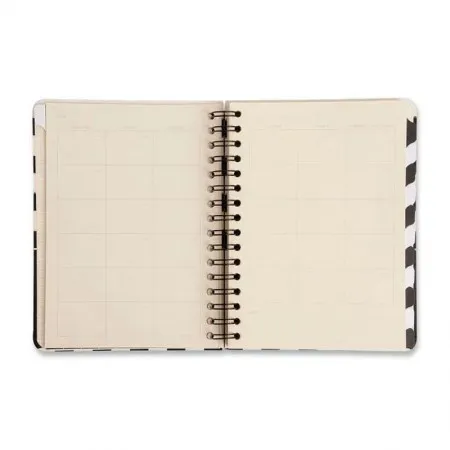 Planner espiral permanente A5 semanal Clássica Preto 2026 - Cicero