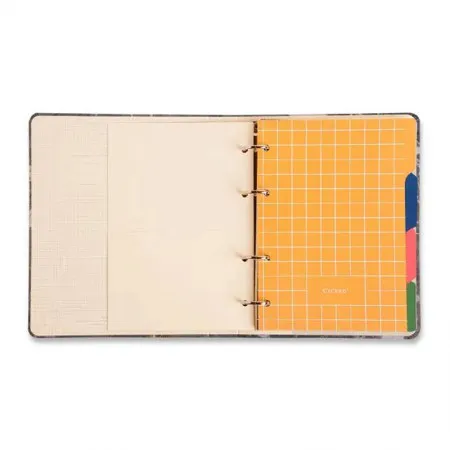 Caderno argolado A5 office duo 80 folhas Clássica Café - Cicero
