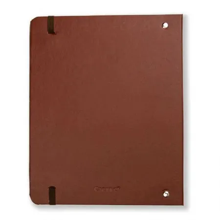 Caderno argolado A5 office duo 80 folhas Clássica Café - Cicero