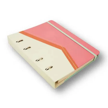 Caderno argolado criativo organizador 100 folhas Pastel Block Sport - Cicero