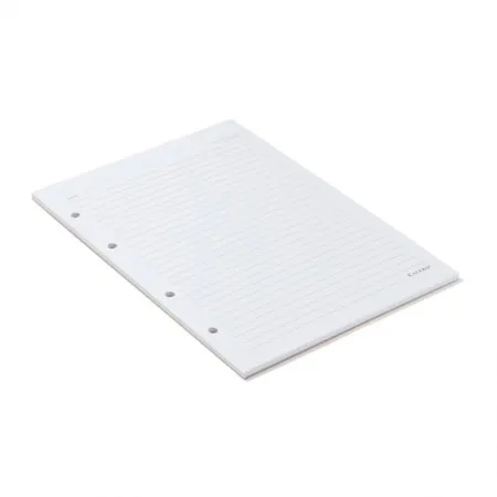 Bloco refil médio criativo argolado Offset pautado 40 folhas - Cicero