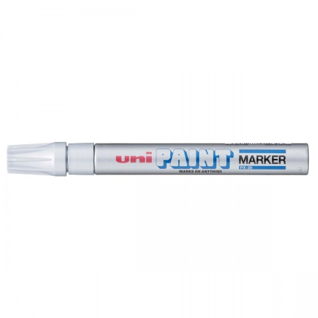Pincel marcador permanente Paint Marker Prata PX-20 - Uni-Paint
