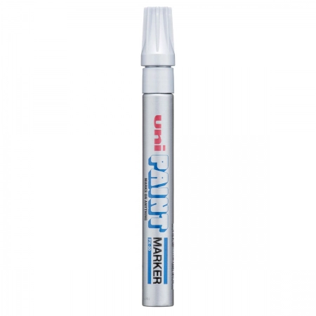 Pincel marcador permanente Paint Marker Prata PX-20 - Uni-Paint