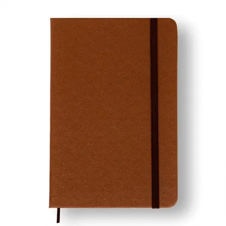 Caderneta capa dura 1/8 Fitto Clássica Caramelo pautado 160 folhas - Cicero