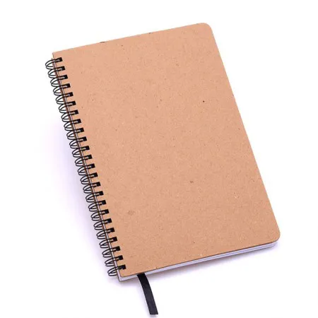 Caderneta capa dura 1/8 Fitto Kraft pautado 96 folhas - Cicero