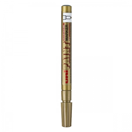 Pincel marcador permanente Paint Marker Ouro PX-21 - Uni-Paint