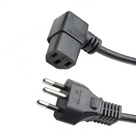 Cabo de força 3x0,75mm 500V 10A 1,5m - Duallux