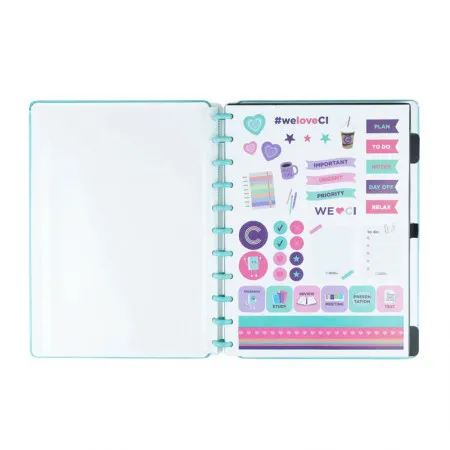 Caderno inteligente grande Aquamarine - CIGD4137