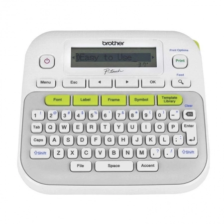 Rotulador eletrônico PTD210BP com 3 fitas - Brother