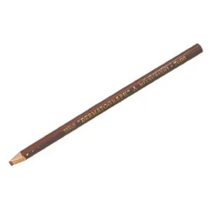 Lápis dermatográfico 7600 - marrom - Mitsubishi