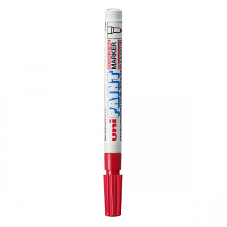 Pincel marcador permanente Paint Marker Vermelho PX-21 - Uni-Paint