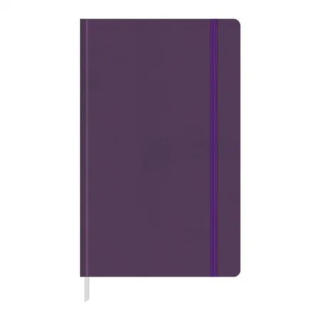 Caderno costurado grande pautado Fitto 80 folhas Cambridge Roxo - Tilibra