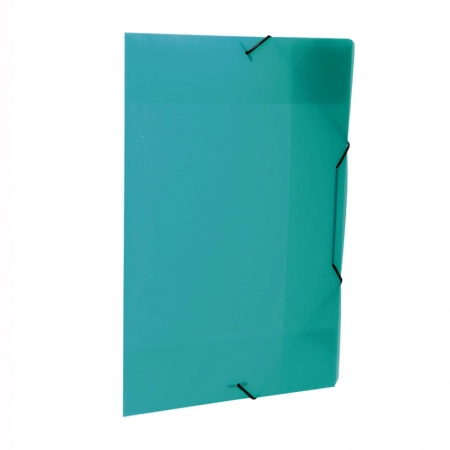 Pasta com aba elástico ofício TopLine Verde 0233.T - Dello