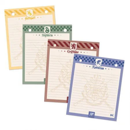 Bloco refil caderno argolado 1/4 vertical 80 folhas pautado Harry Potter - Dac