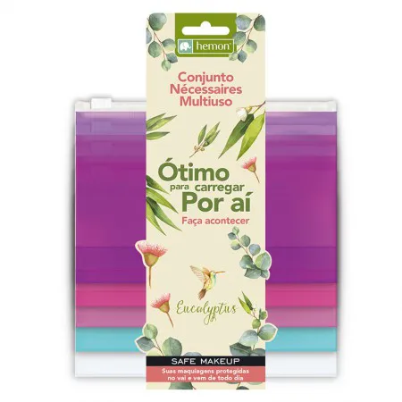 Pasta Zip Bag versátil sortidas 0318-6 16x11cm 5 unidades - Hemon