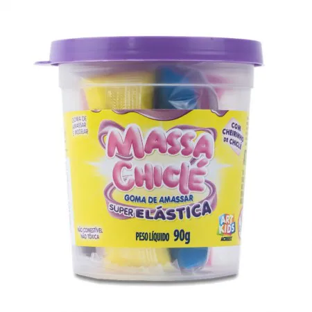 Massa de modelar Chiclé 90g Sortidas 07615 - Acrilex
