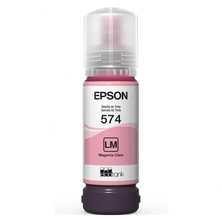 Refil Epson Ecotank (574) T574620 Magenta Claro