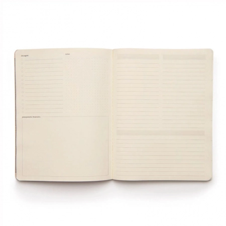 Planner permanente revista 19x25 planejamento mensal Clássica Vermelho 2027 - Cicero
