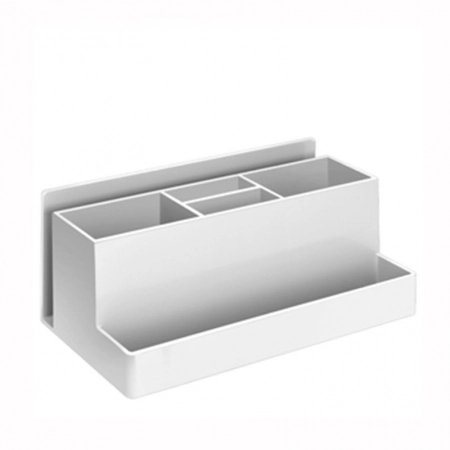 Organizador horizontal multiuso 6 divisões Multi Branco 959.2 - Acrimet
