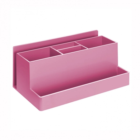 Organizador horizontal multiuso 6 divisões Multi Rosa 959.7 - Acrimet