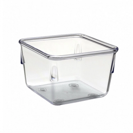 Organizador de gaveta quadrado pequeno Cristal com 8 peças 970 - Acrimet