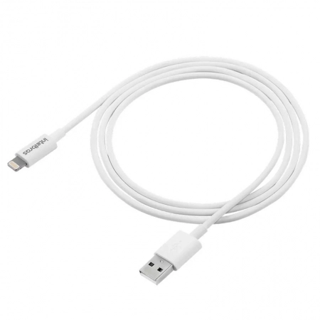Cabo USB lightning para iPhone PVC Branco 1,2m EUAL12PB - Intelbras