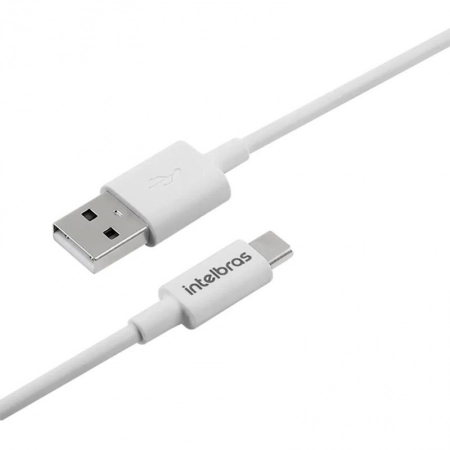 Cabo USB para USB-C PVC Branco 1,2m EUAC12PB - Intelbras
