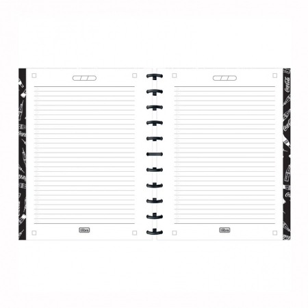 Caderno universitário Tilidisco 10x1 160 folhas Coca-Cola - Tilibra