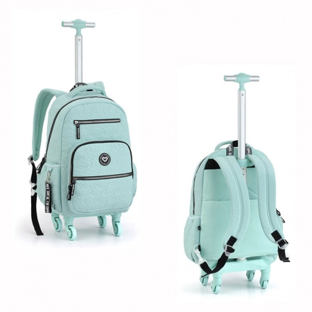 Mochila escolar com rodas 18