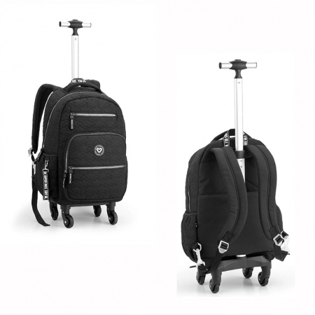 Mochila escolar com rodas 18