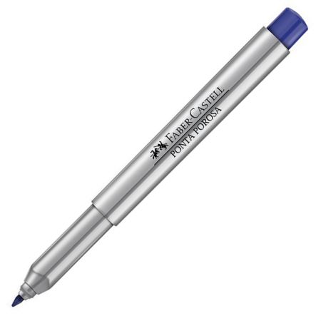 Caneta hidrográfica Softpoint - SP/AZ - azul - Faber-Castell - Lepok a Sua  Grande Papelaria