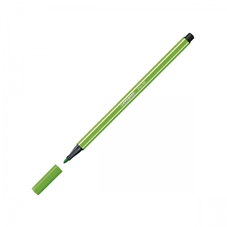 Caneta hidrográfica Ponta Sintética 68/33 - Verde Claro - Stabilo