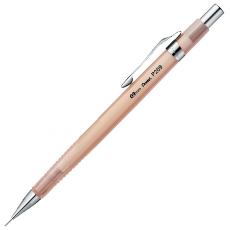 Lapiseira 0.9mm P209 Sharp Clena Marrom Transparente - Pentel