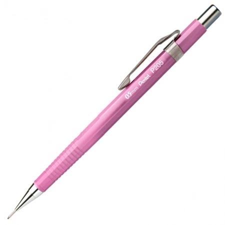 Lapiseira 0.5mm P205 Sharp Metallic Rosa Escuro - Pentel