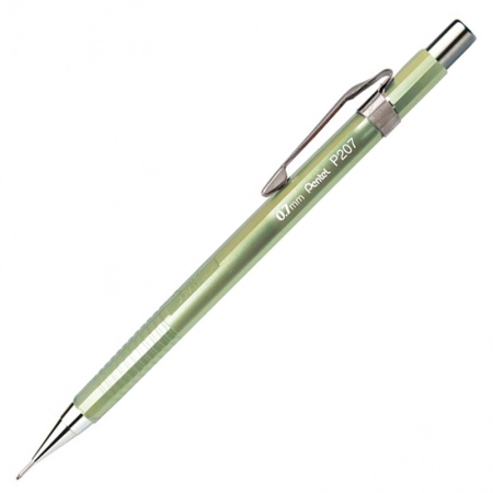 Lapiseira 0.7mm P207 Sharp Metallic Verde - Pentel