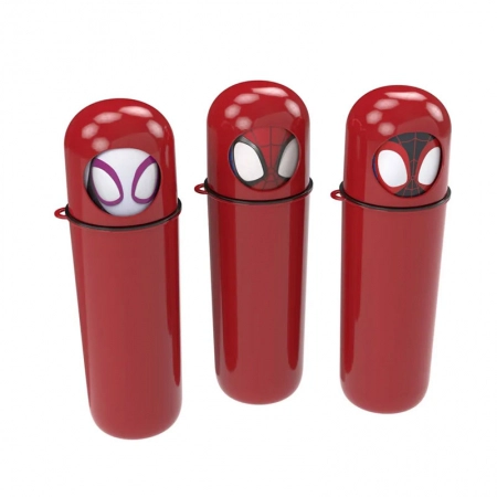 Estojo plástico multiuso lúdico Homem-Aranha 16245 - Plasútil