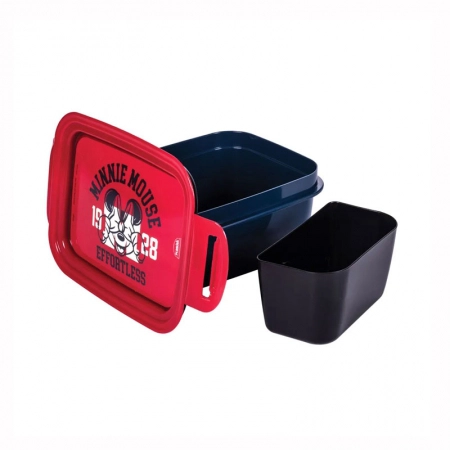 Kit garrafa e pote plástico Minnie 15631 - Plasútil