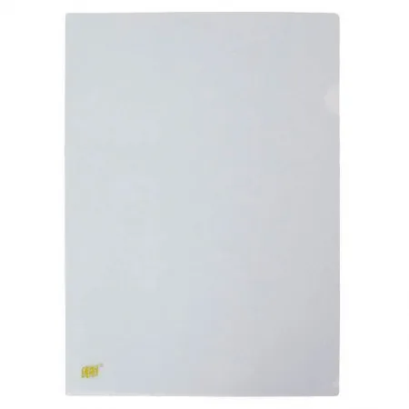 Pasta em L ofício Cristal L335CR Pct com 10 unidade - Yes