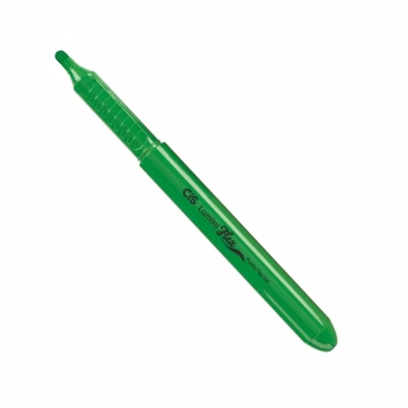 Pincel marca texto Lumini Flex Verde Neon - Cis