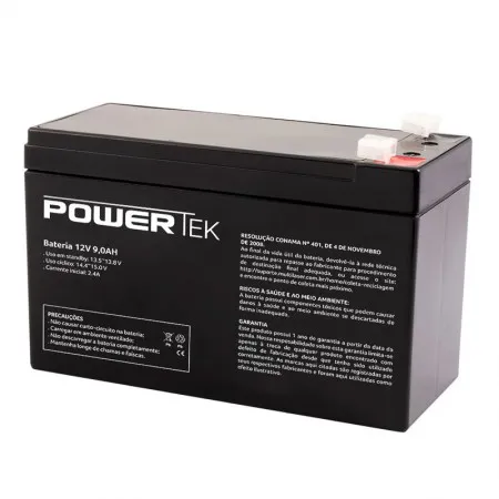 Bateria Powertek 12V 9AH Flex - EN015 - Multilaser