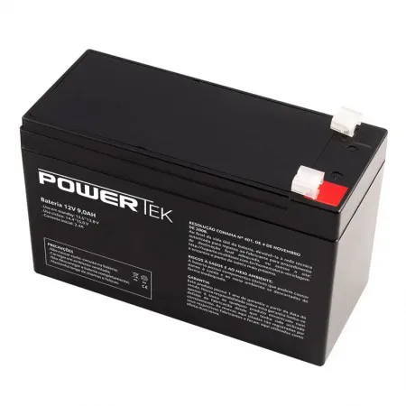 Bateria Powertek 12V 9AH Flex - EN015 - Multilaser