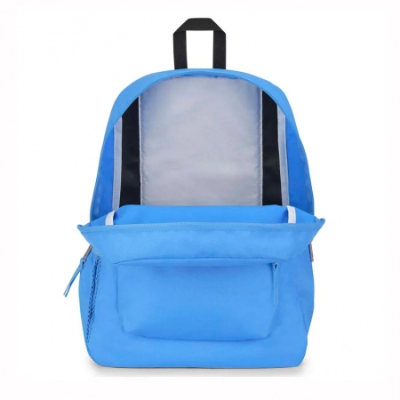 Mochila escolar Cross Town Blue Neon 47LWZ70 - Jansport
