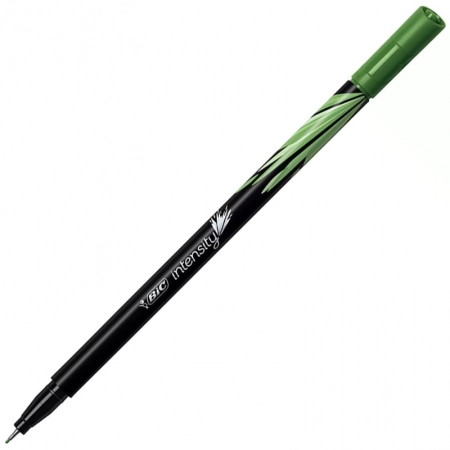 Caneta hidrográfica ultra fina Intensity 0.4mm Verde Militar - Bic