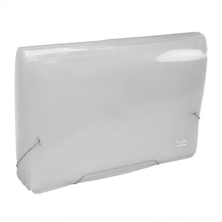 Pasta sanfonada oficio com 31 divisões Cristal - Polibras