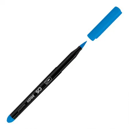 Caneta pincel Brush Aquarelável - (05) - Azul Royal - Cis