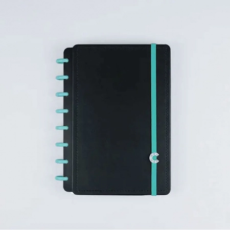 Discos e elástico caderno inteligente Aquamarine 23mm CI231045