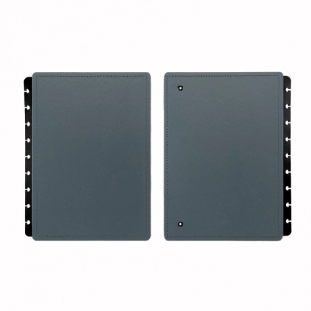 Capa e contra-capa médio Grey CICM3098 - Caderno Inteligente